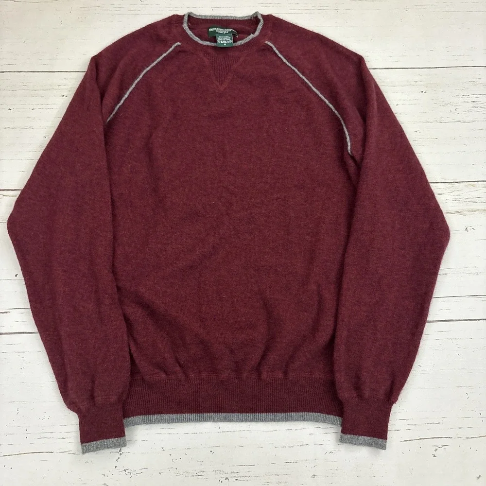 Hammacher Schlemmer Cashmere Sweater Mens Medium